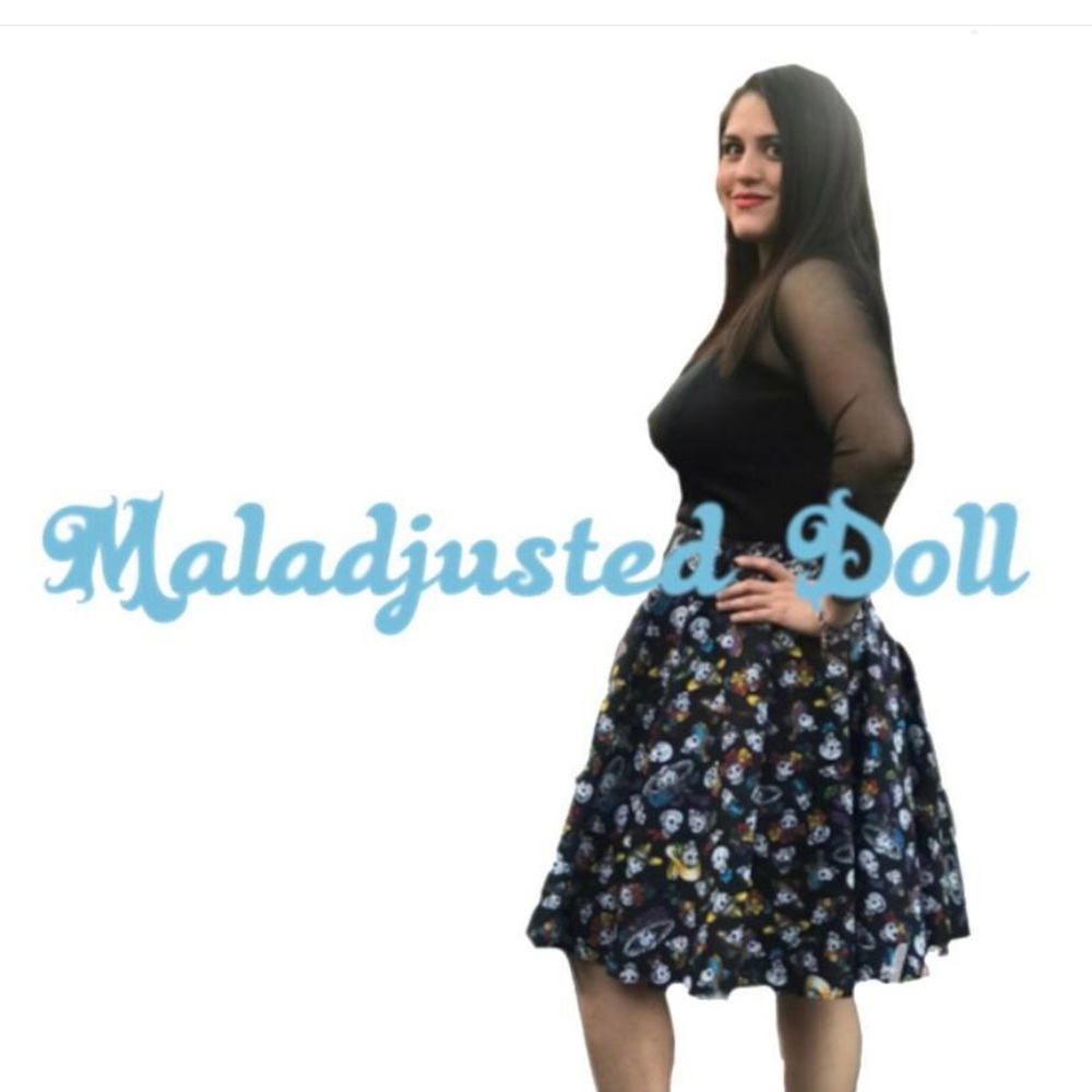 Handmade pin up girl dress
